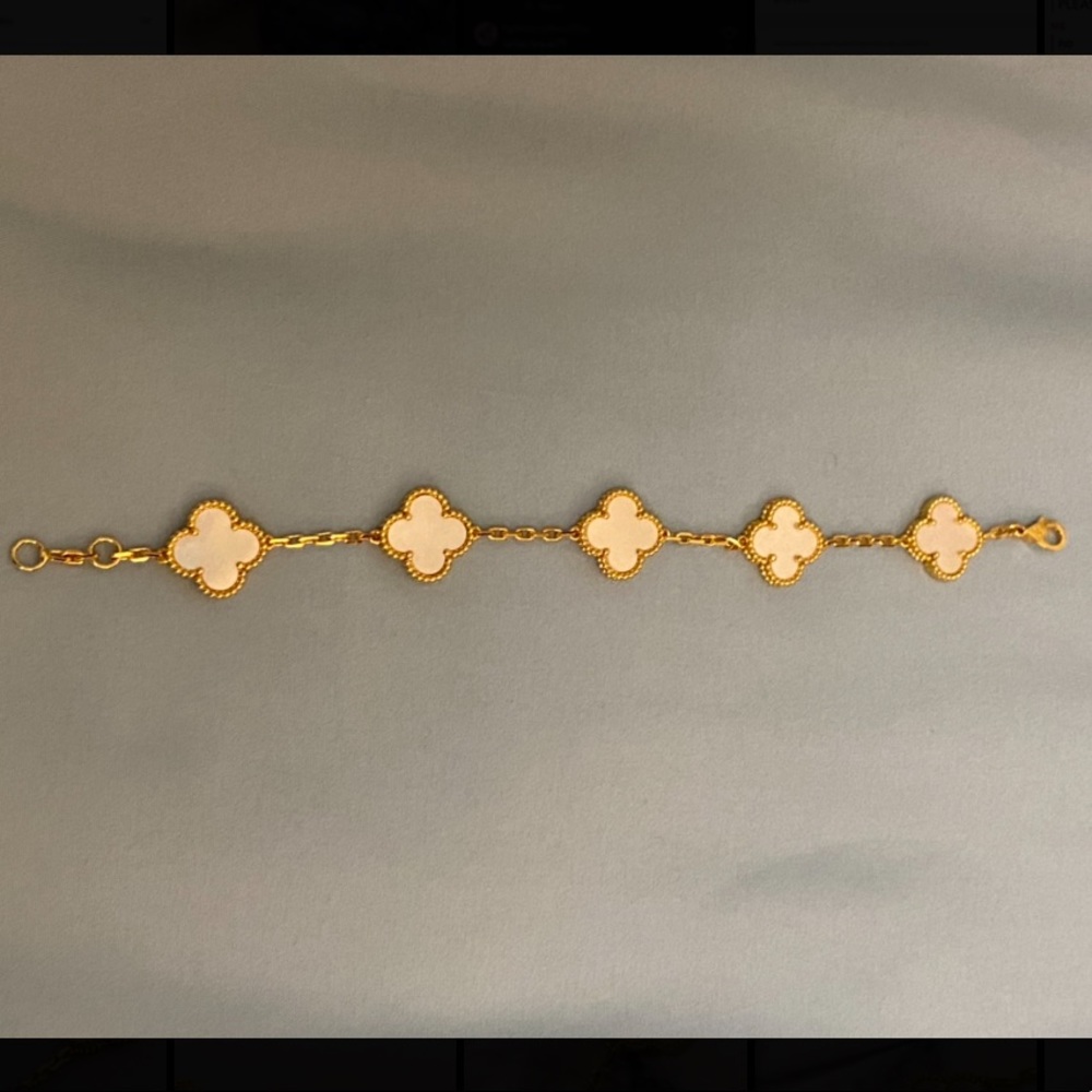 Van Cleef and Arpels 5 motif bracelet